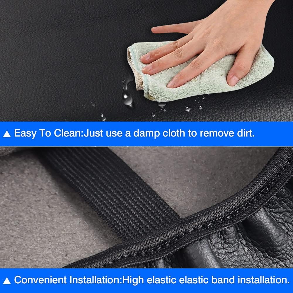 Autorder Center Console Armrest Cover for 2021-2025 2026 Jeep Grand Cherokee L Accessories Armrest Cover Anti-Scratch Middle Console Pad Leather Armrest Protector