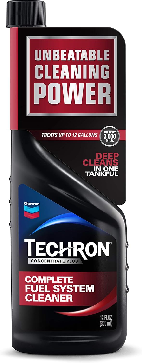 Chevron 67740-CASE Techron Concentrate Plus Fuel System Cleaner - 12 oz. (Pack of 6)