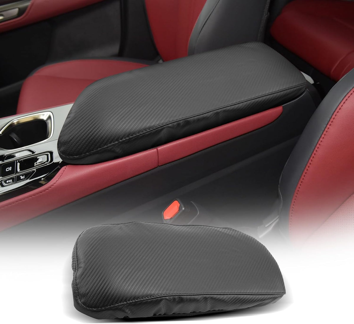 CDEFG for 2022-2025 Lexus NX Center Console Cover Armrest Box Cover for NX (NX 250, NX 350, NX 350 F Sport Handling) 2023 2024 2025 Accessories Console Arm Rest Protector