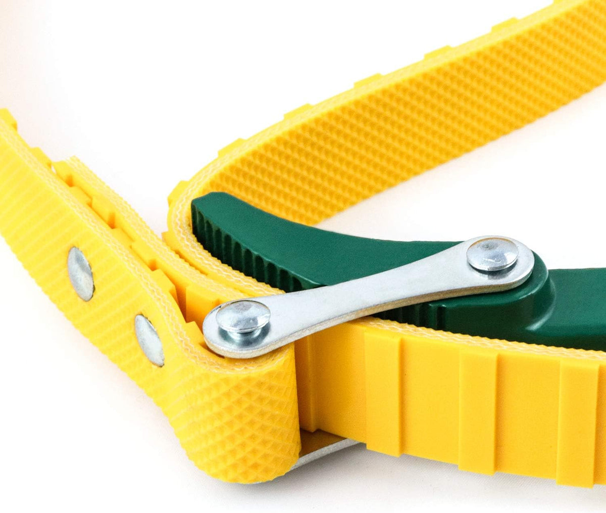 QWORK 15" Belt Strap Wrench, Multi-Purpose Adjustable Strap Oil Filter Wrench with 35 7/16" Capacity