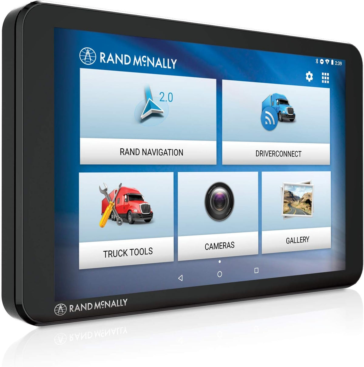 Rand McNally TND T85 8-inch GPS Truck Navigator with Industry's Best Custom Trucking Routes, Rand Navigation 2.0, Download 2025 Maps