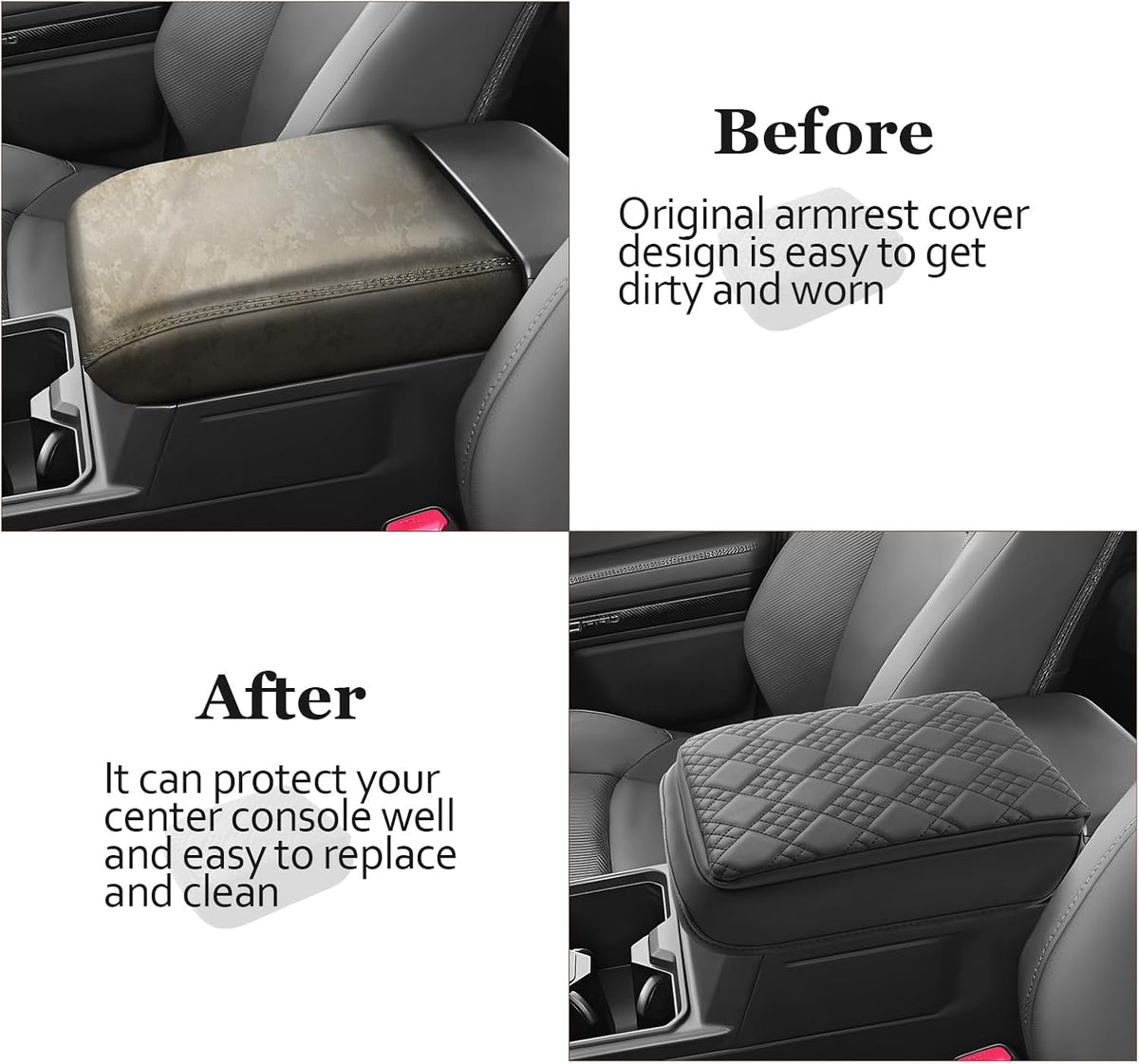 SKTU 2025 2026 4Runner Armrest Cover for 2025 2026 Toyota 4Runner Center Console Cover Toyota 4Runner 2025 2026 Accessories 2025 2026 4Runner Center Console Cushion