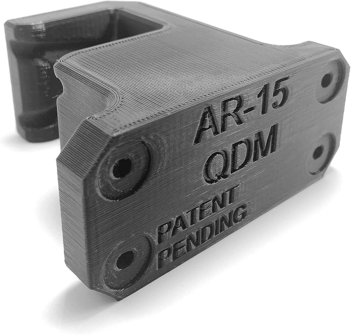 Spartan Mounts Locking .223/5.56 Rifle Mount Wall Display | Low Profile Floating Design Vertical and Horizontal Mounting Solution | Gun Room Safe Storage Organzation | Made in USA