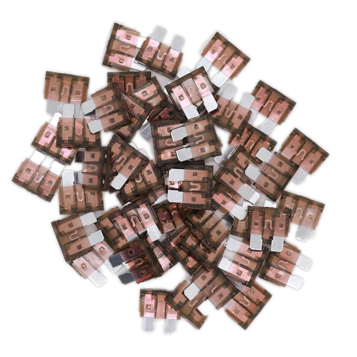 (80Pcs) 7.5 Amp Standard Fuse, 7.5A Car Blade Fuses for Car/RV/Truck/SUV/Motorcycle/Boat