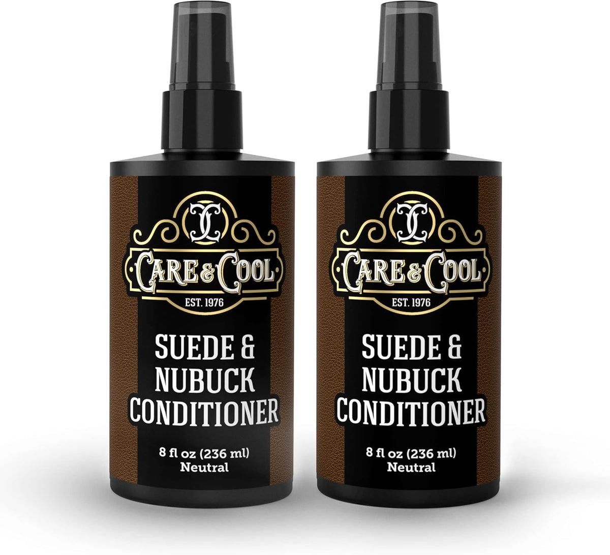 Care & Cool Suede and Nubuck Conditioner - Your Best Choice for Waterproofing and Protecting The Delicate Structure Against The Elements and Abrasive Impurities (16 Fl Oz)