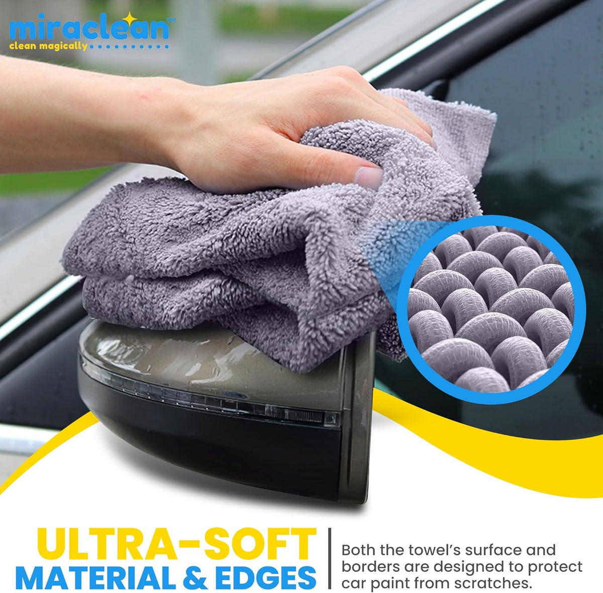Car Drying Towels Extra Large Super Absorbent 65 x 23 Inch Microfiber Car Drying Towel Streak-Free Lint-Free Absorbent Car Wash Towels for Quick Drying Cars, Boats and Large Surfaces
