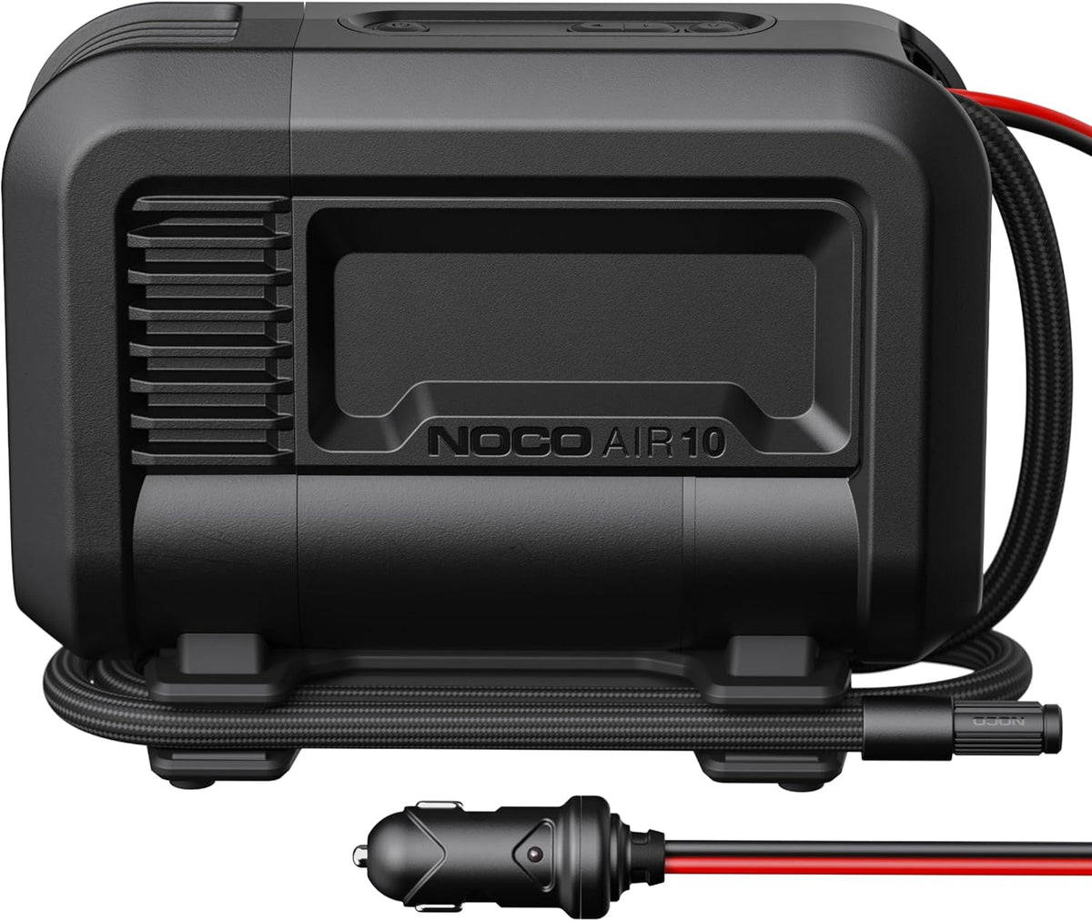 NOCO AIR10: UltraFast 10A Tire Inflator - 12V Portable Air Compressor Pump, 60 PSI Max – 36 SLPM Airflow Inflates 0–40 PSI in 3.8 Minutes – Digital Gauge + Auto-Shutoff
