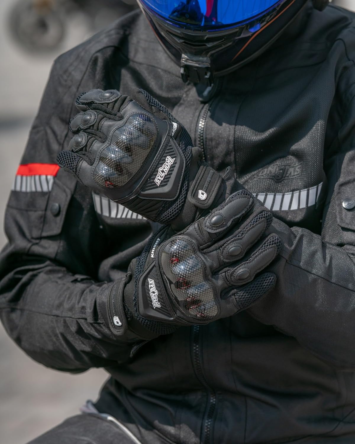 Motorcycle Gloves Touch Screen for Men Women Padding Hard Knuckle Cycling Motorbike ATV Hiking Riding Climbing Glove