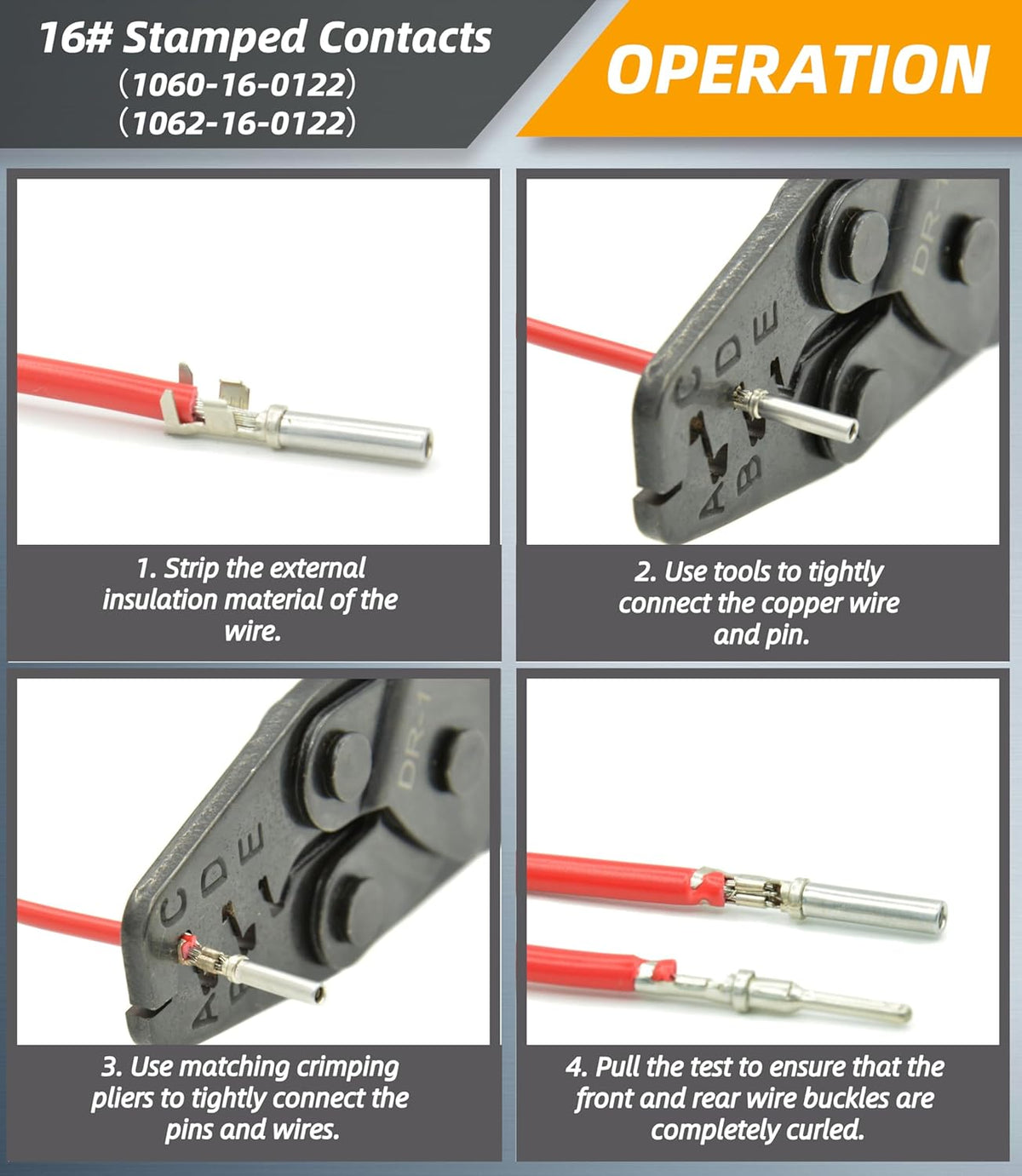 DT Kit for Car Motorcycle Boat (6PIN 6SET)
