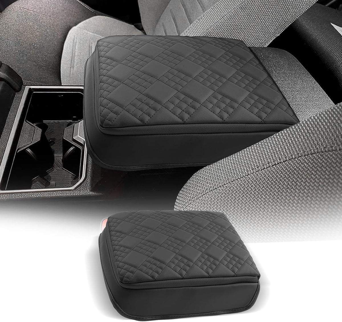 CDEFG for 2025 Toyota 4Runner Center Console Cover Armrest Box Cover for 4Runner (SR5, TRD Sport, Off-Road, Premium, Limited, Platinum, Trailhunter) 2025+ Accessories Console Arm Rest Protector