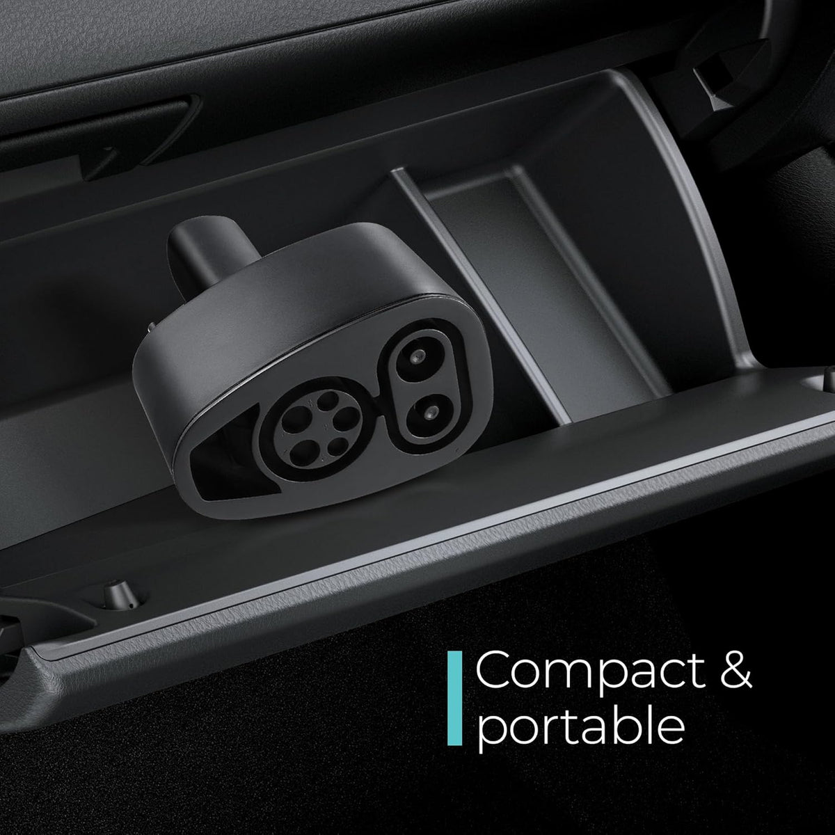 Lectron CCS1 to NACS Adapter for Tesla Model S, 3, X, Y (500A 500V) - for Tesla Owners Only - Fast Charge Your Tesla with CCS Chargers (Black)