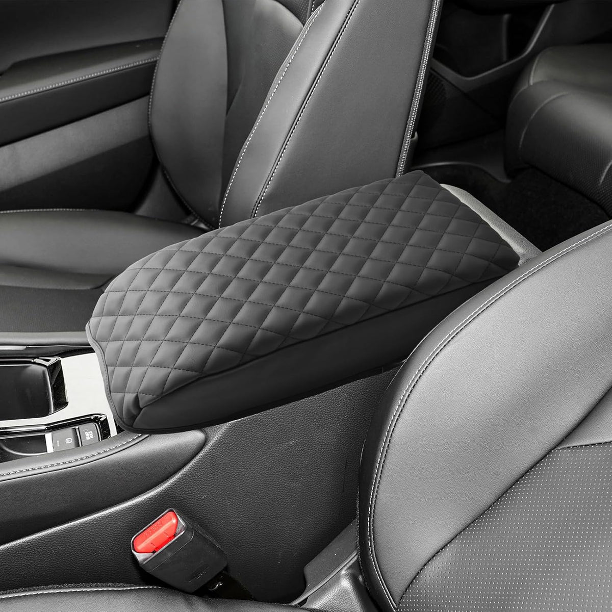 CDEFG for Honda Accord 2023-2025 Center Console Cover Armrest Box Cover for Accord (LX,SE) 2023 2024 2025 Accessories Console Arm Rest Protector