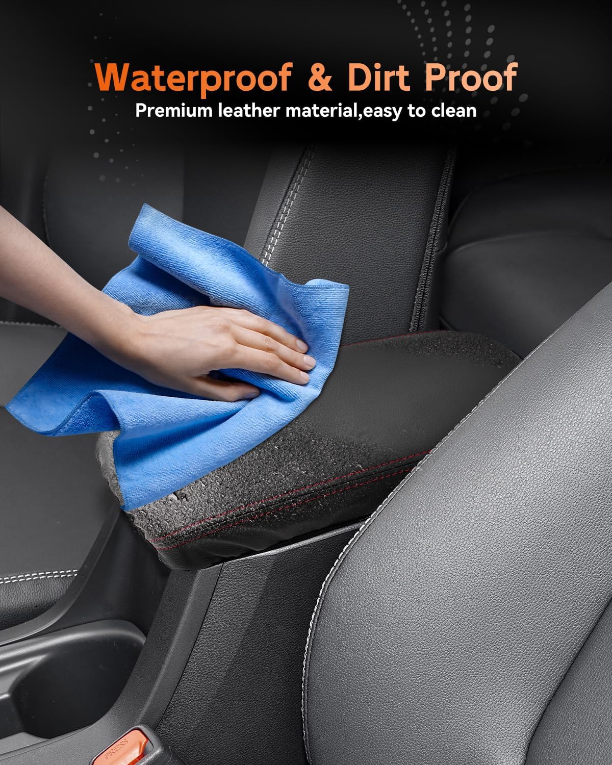 CDEFG for Toyota Corolla 2020-2025 Center Console Cover Armrest Box Cover for Corolla 2020 2021 2022 2023 2024 2025 Accessories Arm Rest Protector SUV Edition Sedan Universal