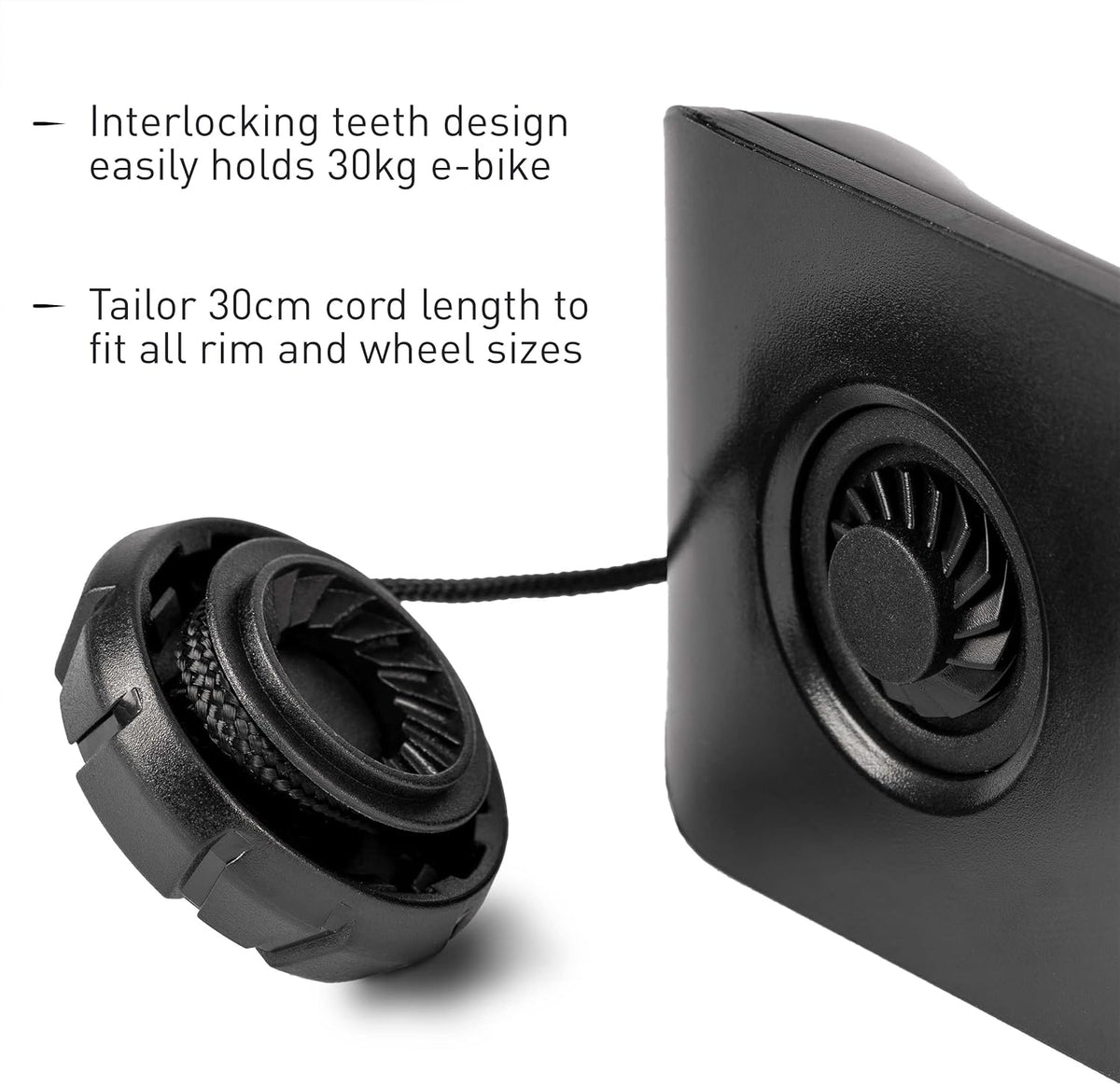 Hornit CLUG PRO | Wall Mounted Bike Rack | Secured by FIDLOCK | 5 Sizes | Easy to Install