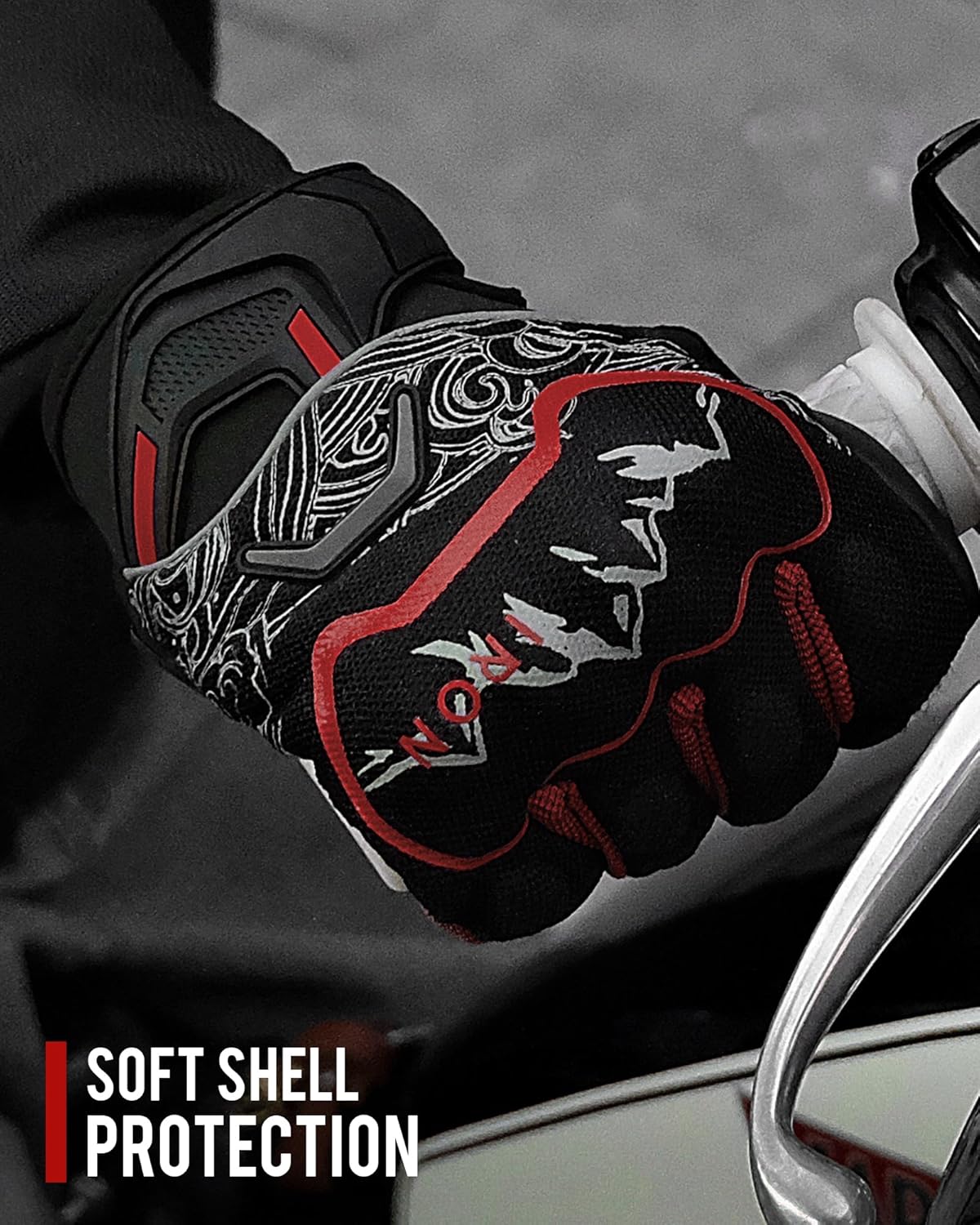 BORLENI Motorcycle Gloves Motorbike Glove for Men Women Full Finger Knuckle Protection Touch Screen Cycling ATV Hiking Riding