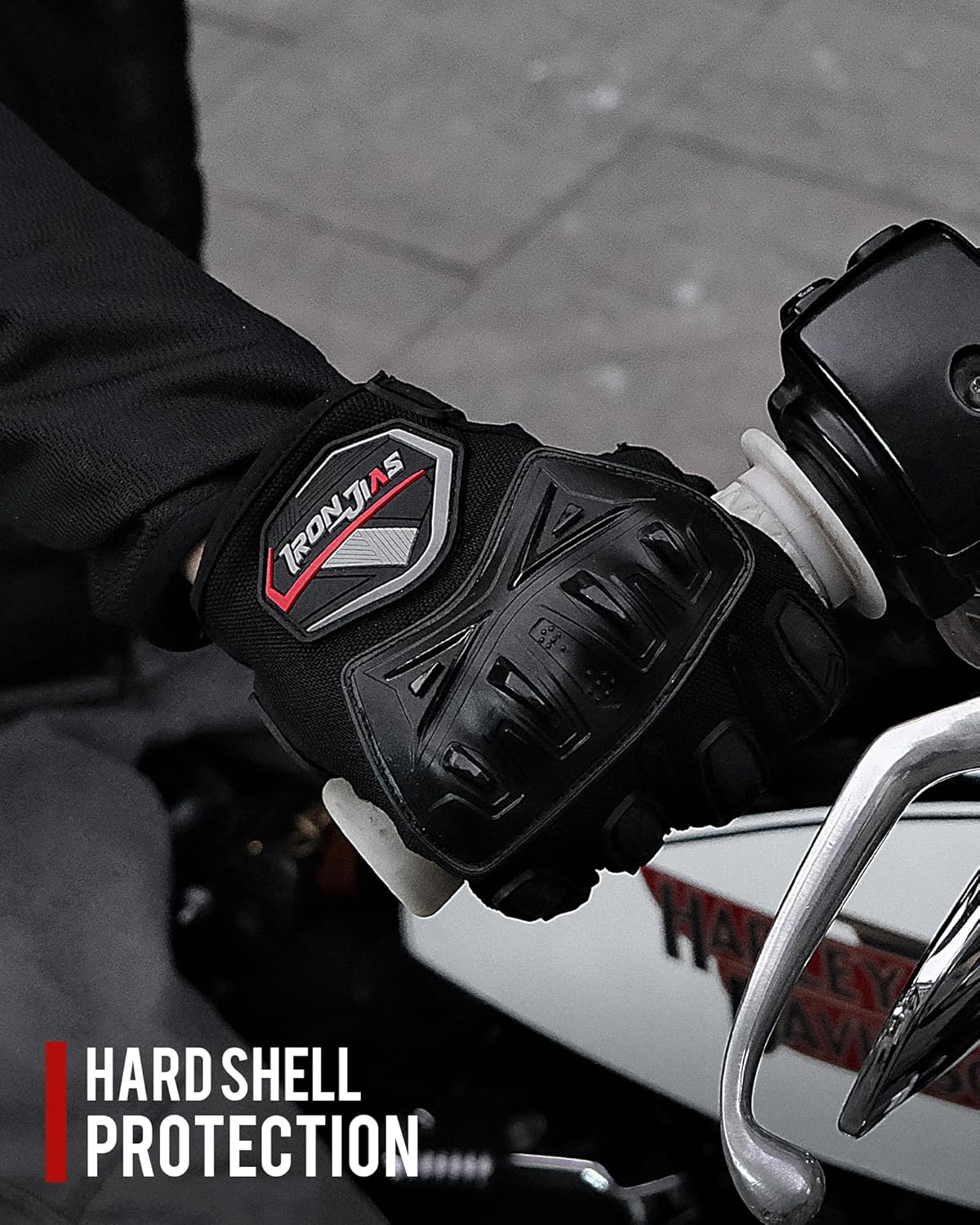BORLENI Motorcycle Riding Gloves Touch Screen Full Finger Glove Motocross Road Racing Bike Outdoor Sports for Women Men