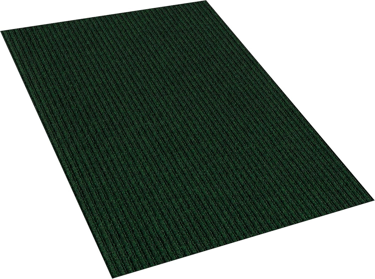 KOECKRITZ Heavy Duty Durable All Weather Indoor/Outdoor Non Slip Entrance Mat Rugs and Runners for Office Business Building Home Garage Front Door (4' x 11', Green)