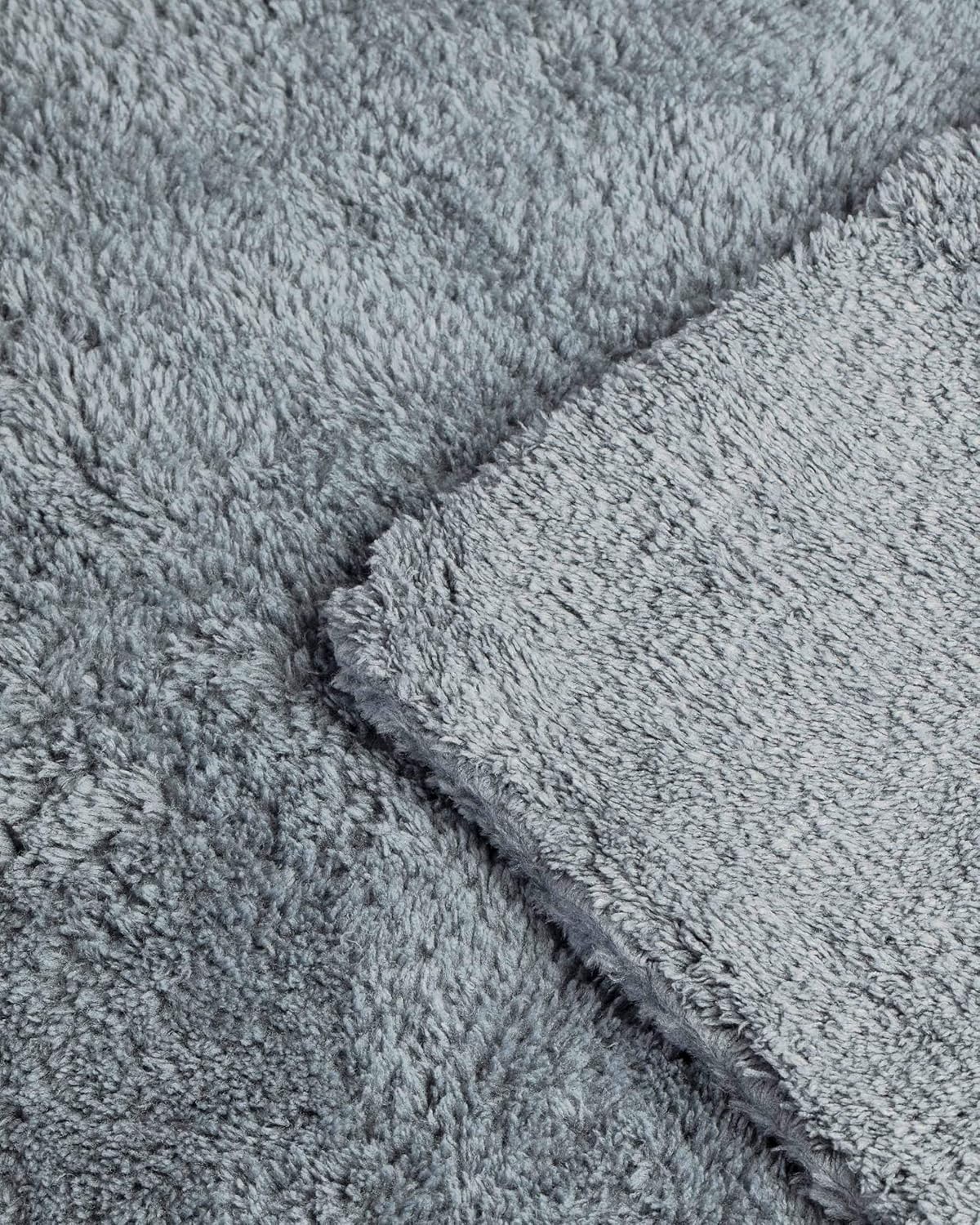 Adam's Borderless Grey Microfiber Towel (12pk) - Premium Ultra Soft Car Detailng Towel Cloths, 480gsm - Safe for Car Wash, Home Cleaning & Pet Drying Cloths (16 Inch x 16 Inch)